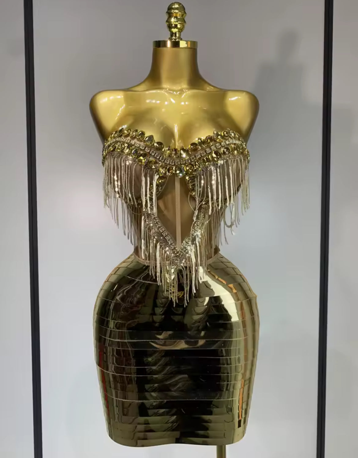 Sparkly Silver 2-Pc Set