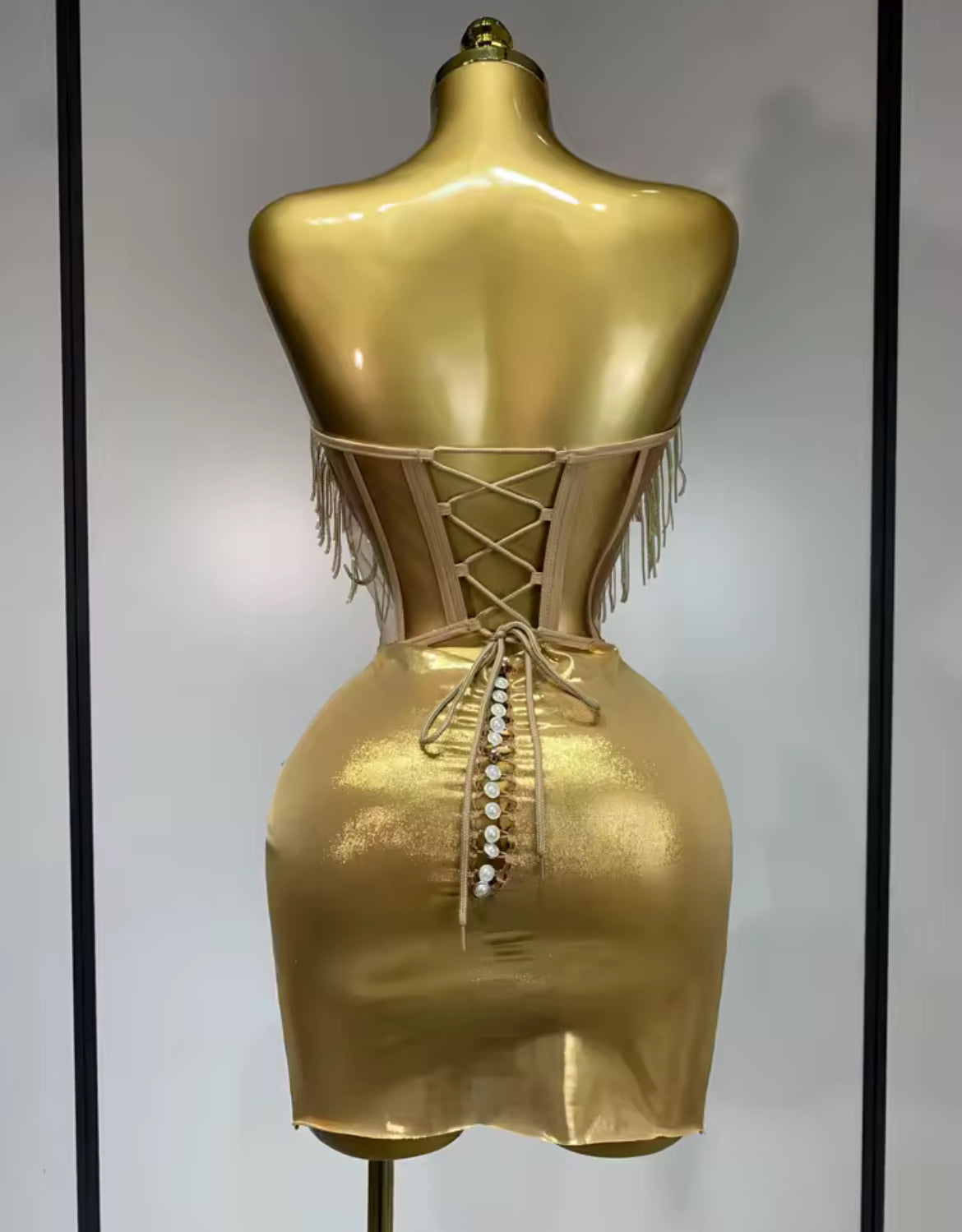 Sparkly Silver 2-Pc Set