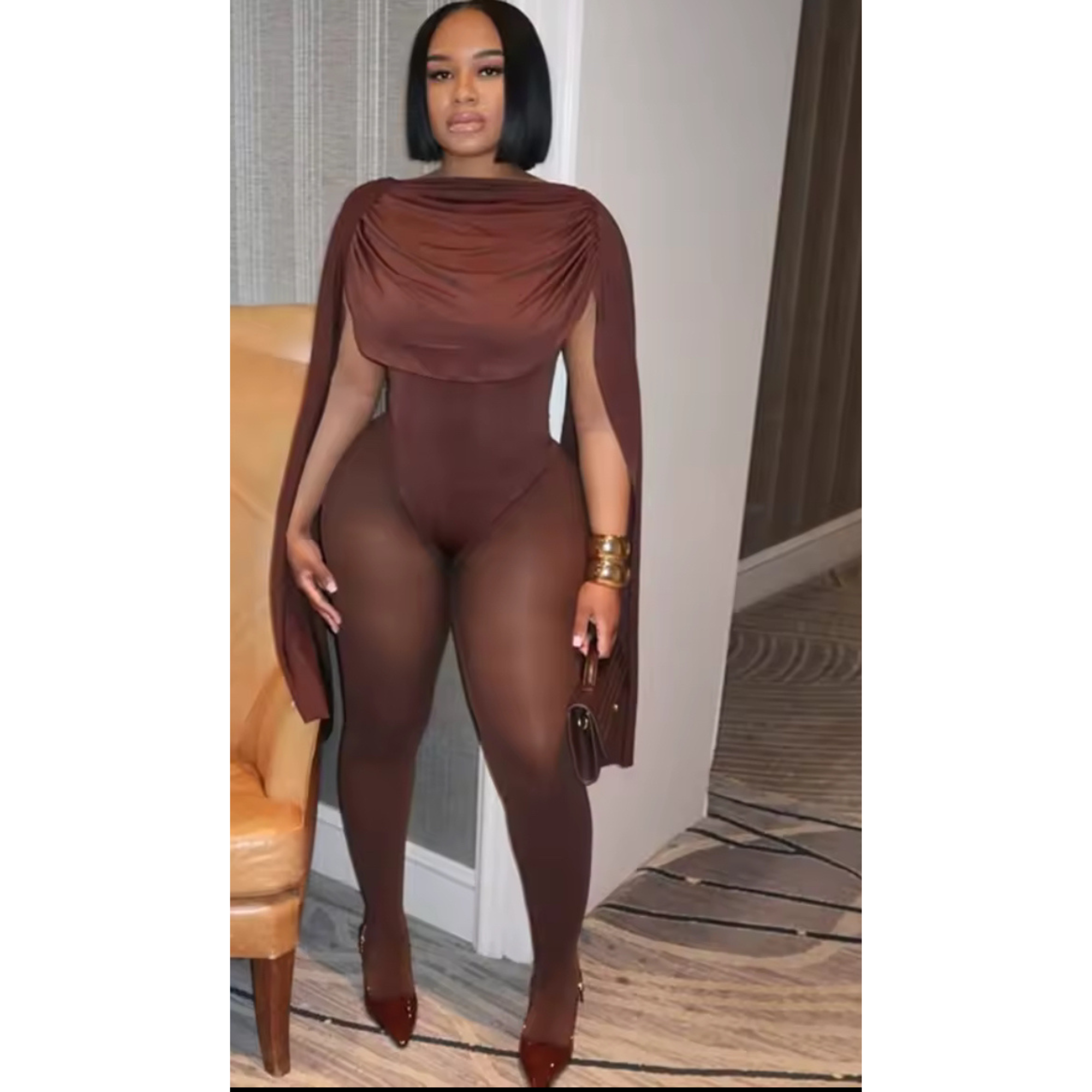 Agatha Cap Sleeve Bodysuit