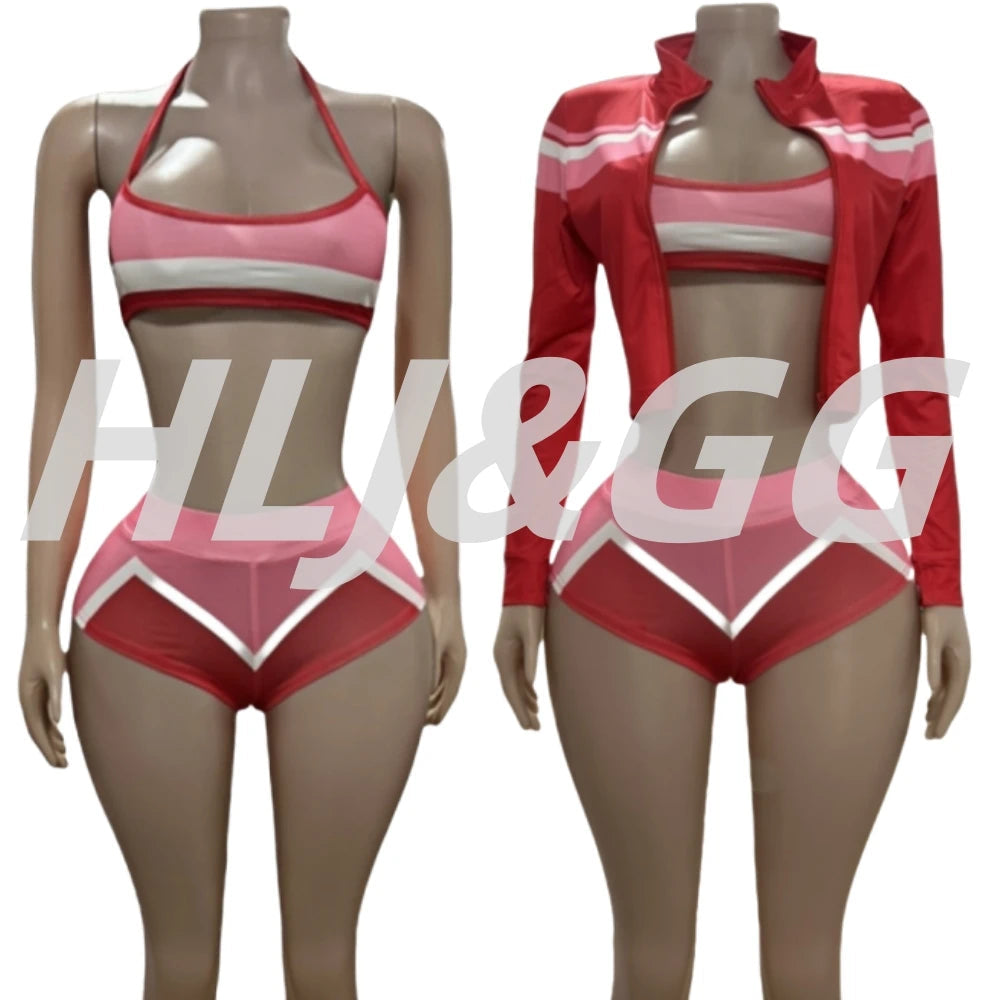 HLJampG G Red Streetwear Set