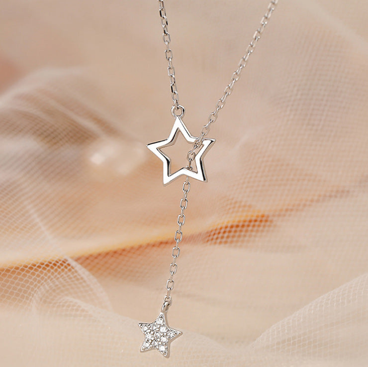 Elegant Gold Star Necklace