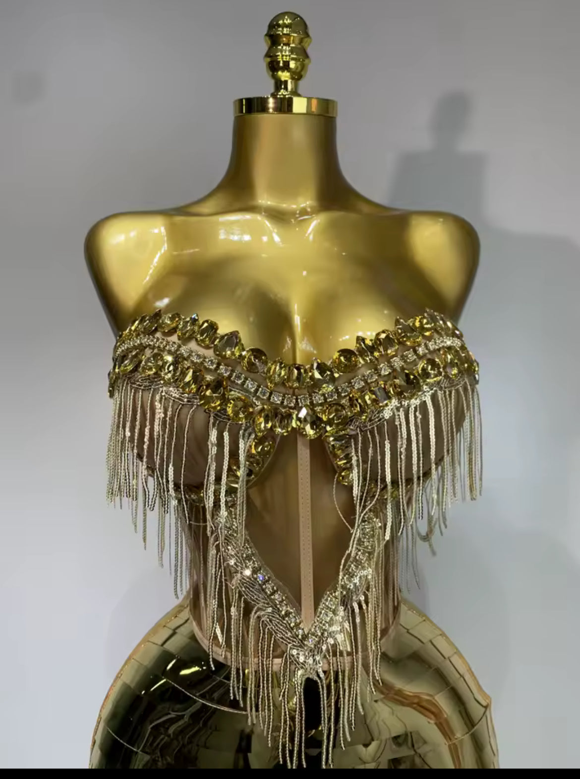 Sparkly Silver 2-Pc Set