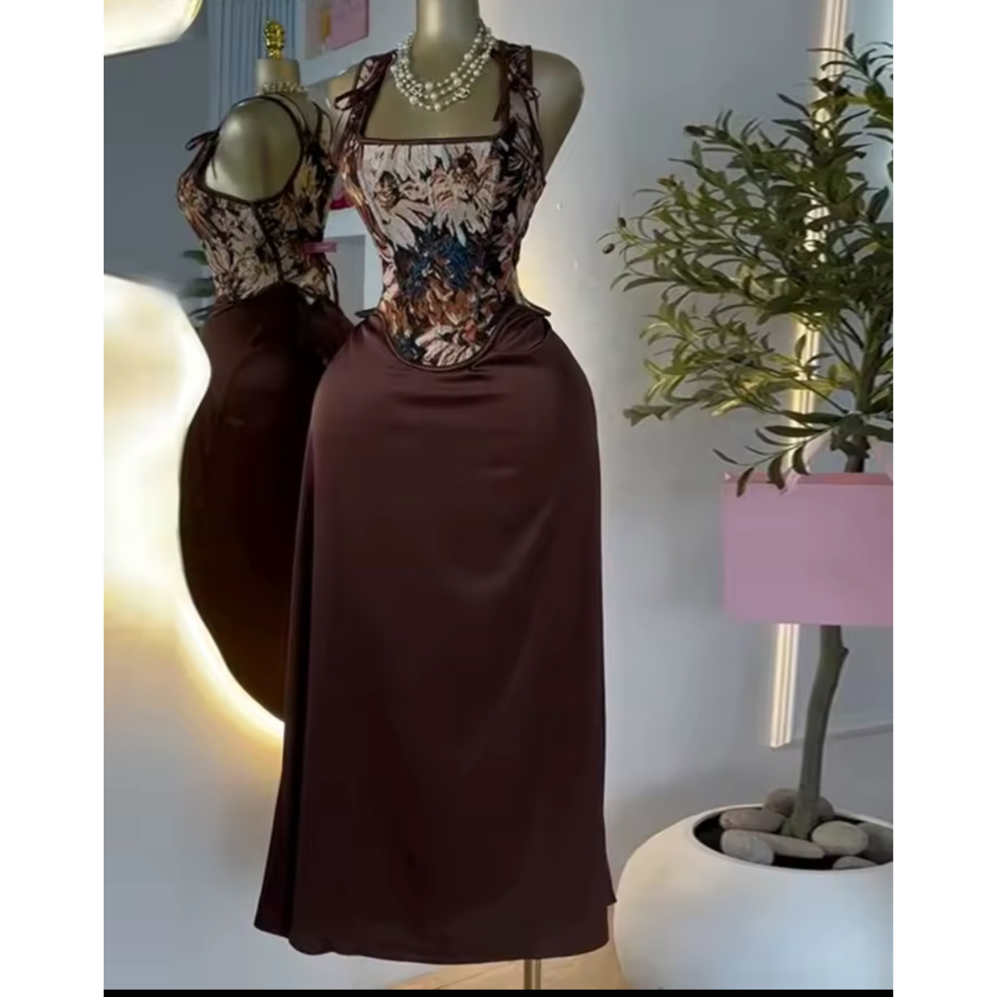 Yilda Floral Mermaid 2 Piece Set