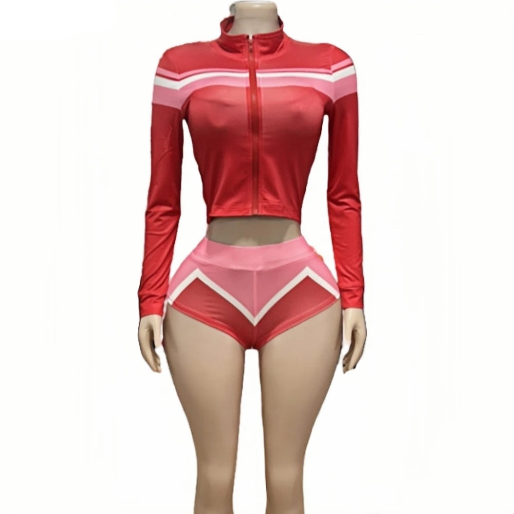 HLJampG G Red Streetwear Set