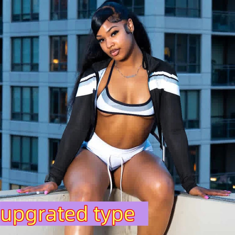 HLJampG G Red Streetwear Set